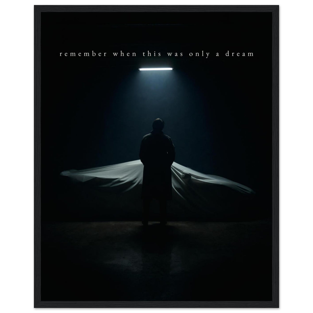 THE PROMISE, 40×50 cm, black frame