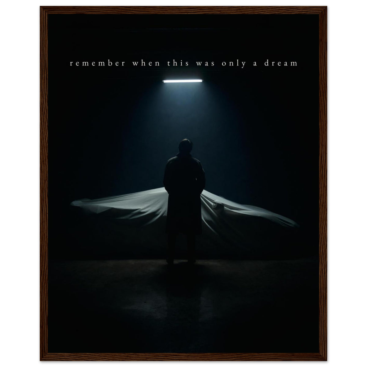 THE PROMISE, 40×50 cm, dark wood frame