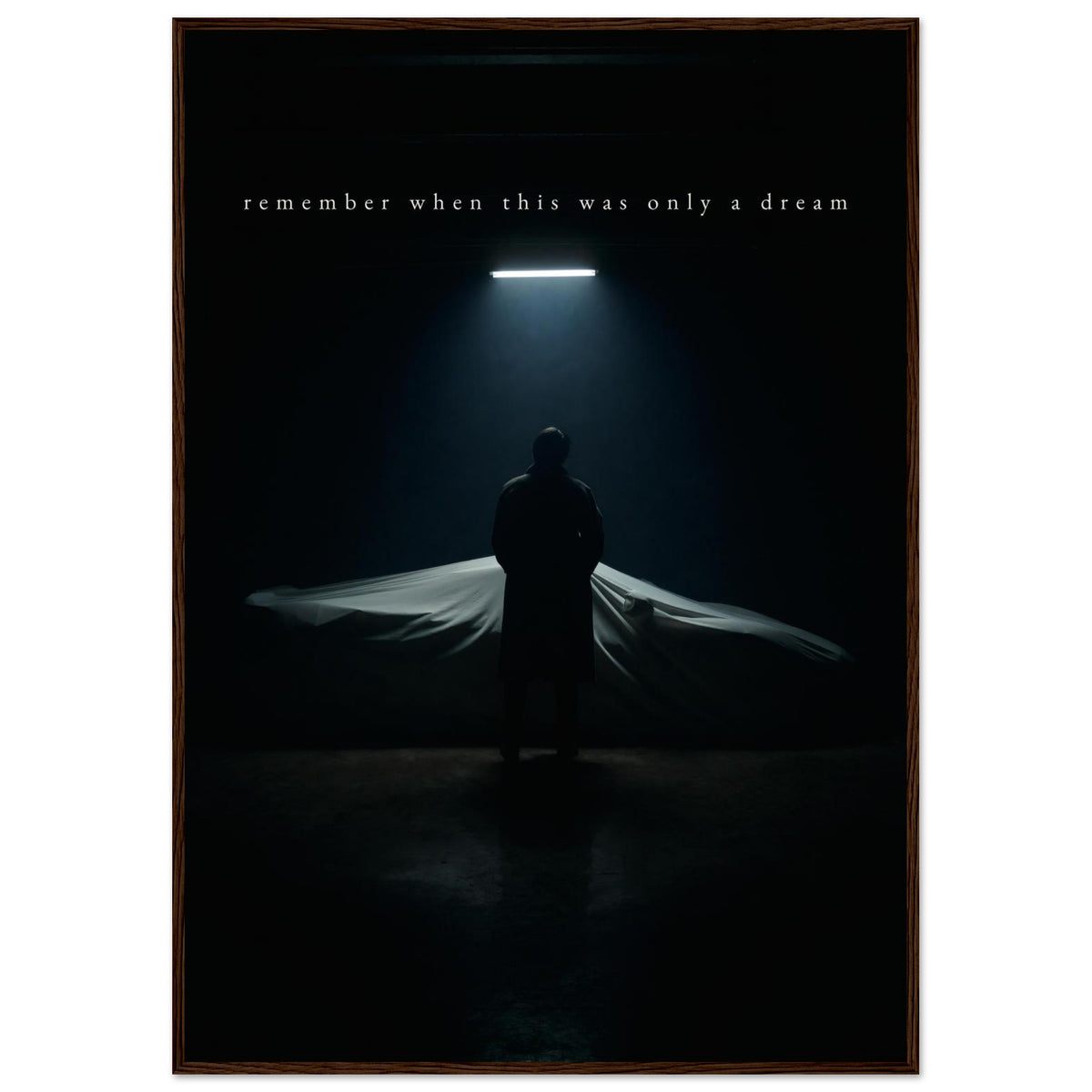 THE PROMISE, 70×100 cm, dark wood frame